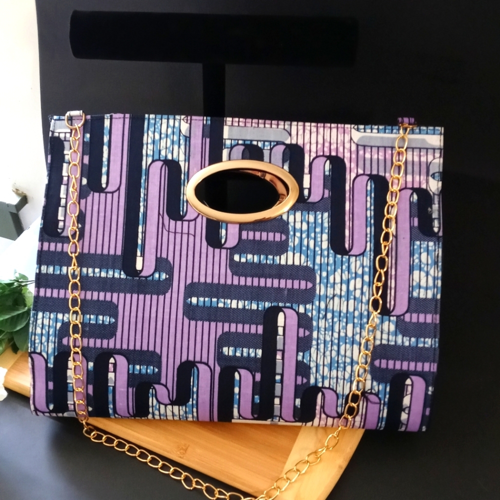 1PC Beautiful African Print Handbag